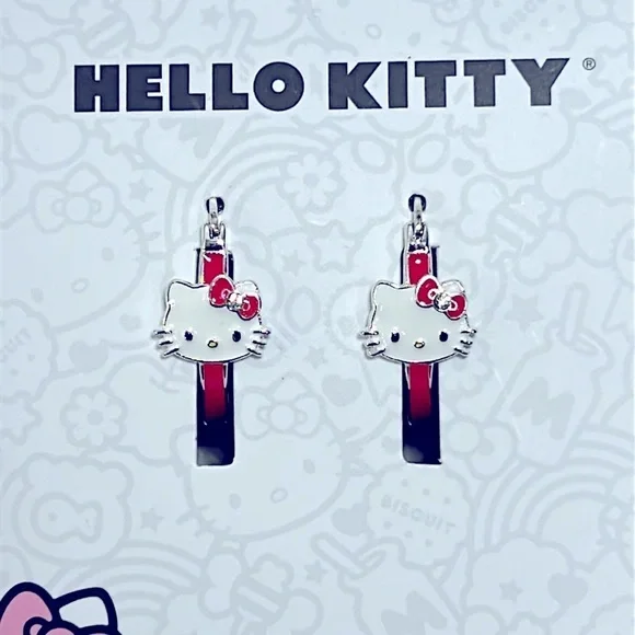 Hello Kitty Silver Plated earrings - Picture 1 of 10